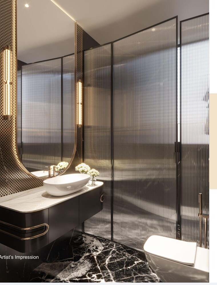 Attached Bathroom, sugee-samruddhi 4 Bedroom 1630 Sq.Ft. Builder Floor In Shivaji Park Mumbai 9493282