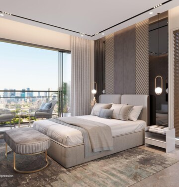 Master Bedroom in 4 BHK Builder Floor at Sugee Samruddhi, Shivaji Park – for Sale