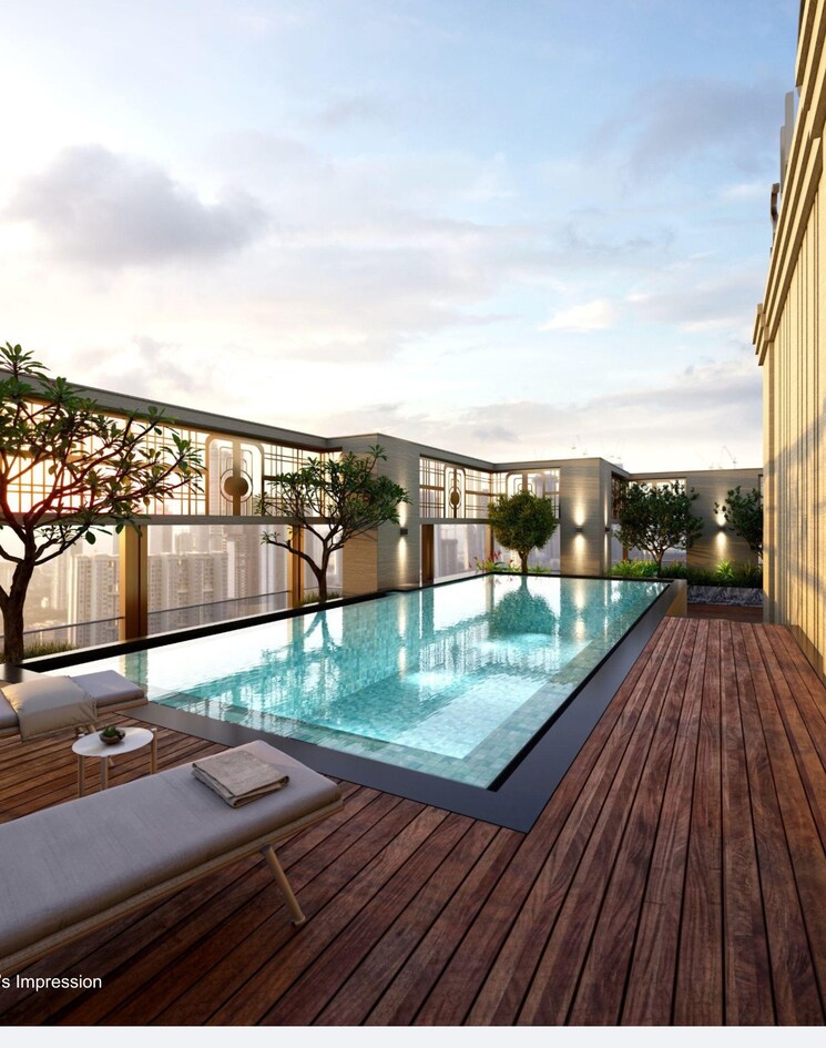 Swimming Pool, sugee-samruddhi 4 Bedroom 1630 Sq.Ft. Builder Floor In Shivaji Park Mumbai 9493282