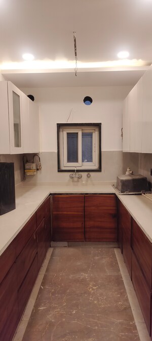 Kitchen in 3 BHK Apartment at Janakpuri – for Sale