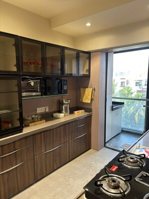 Kitchen in 2 BHK Apartment at Rustomjee Elita, Andheri West – for Rent