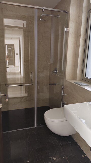 Bathroom in 3 BHK Apartment at Lodha The Park, Worli – for Rent