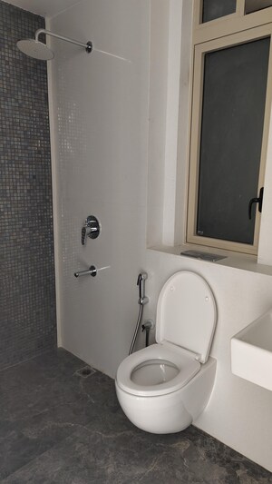 Bathroom in 3 BHK Apartment at Lodha The Park, Worli – for Rent