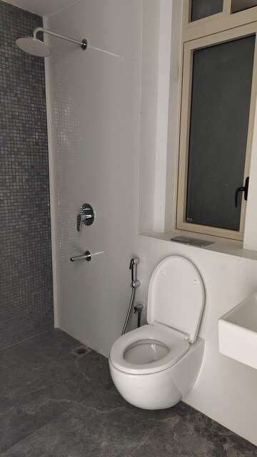 Bathroom in 3 BHK Apartment at Lodha The Park, Worli – for Rent