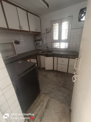 Kitchen in 2 BHK Builder Floor at Malviya Nagar – for Rent
