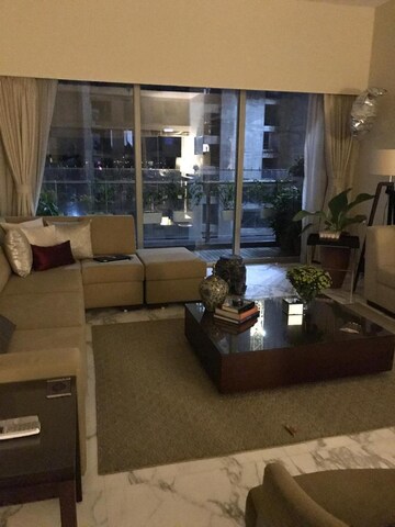 Living Room in 3 BHK Apartment at Lodha Primero, Mahalaxmi – for Rent