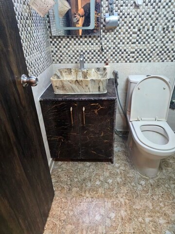 Bathroom in 2 BHK Apartment at VVIP Homes, Gaur City 2 – for Rent