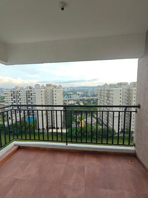 Balcony in 3 BHK Apartment at Wakad – for Rent