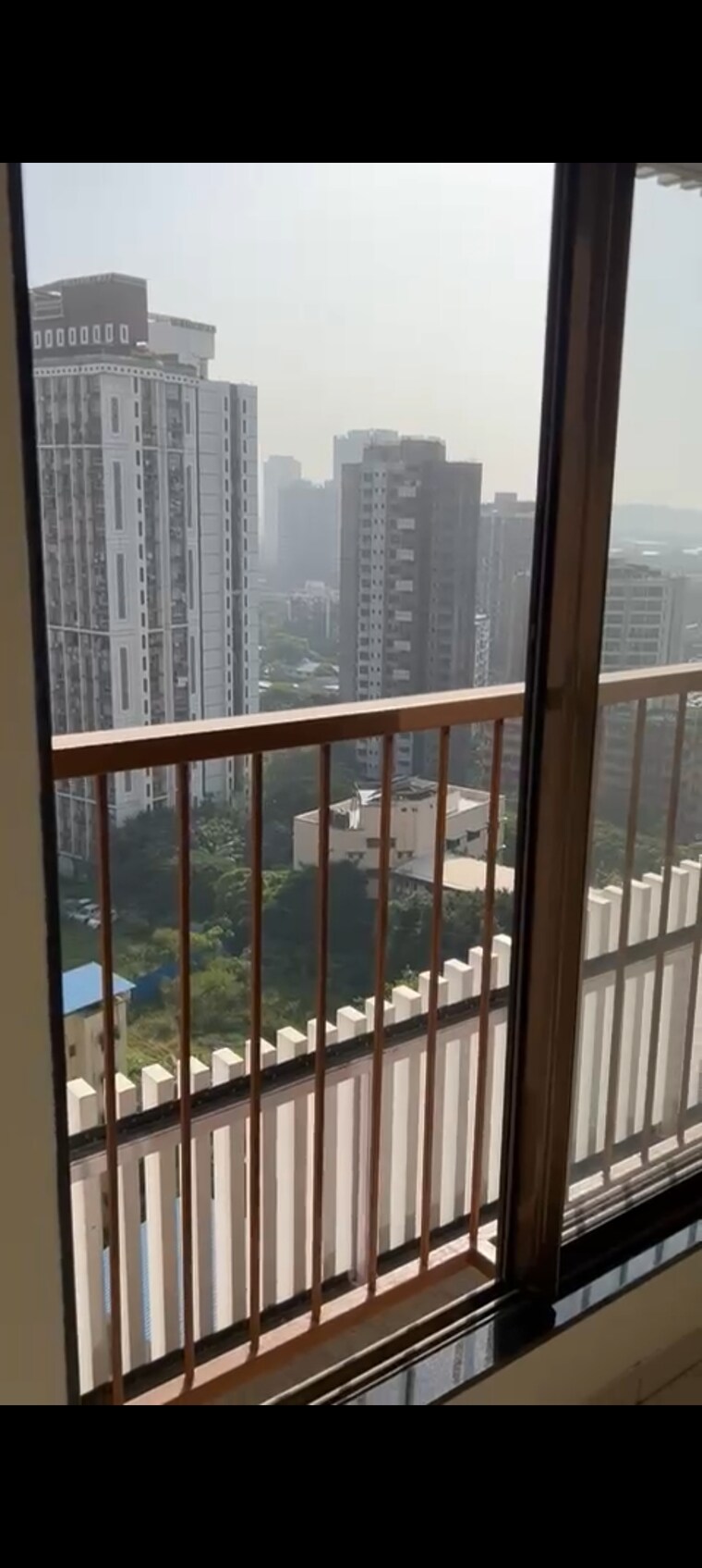 Balcony, chandak-34-park-estate 2 Bedroom 617 Sq.Ft. Apartment In Goregaon West Mumbai 9493342