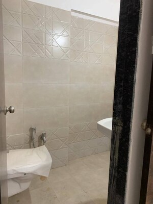 Bathroom in 1 BHK Apartment at DGS Sheetal Tapovan, Malad East – for Rent