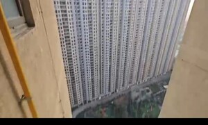 Bathroom in 1 BHK Apartment at Raymond Realty Phase II, Pokhran Road No Two – for Rent