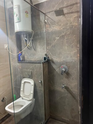 Bathroom in 3 BHK Builder Floor at Jangpura – for Rent