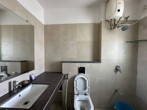 Bathroom in 3 BHK Apartment at Lodha Meridian, Kukatpally – for Rent