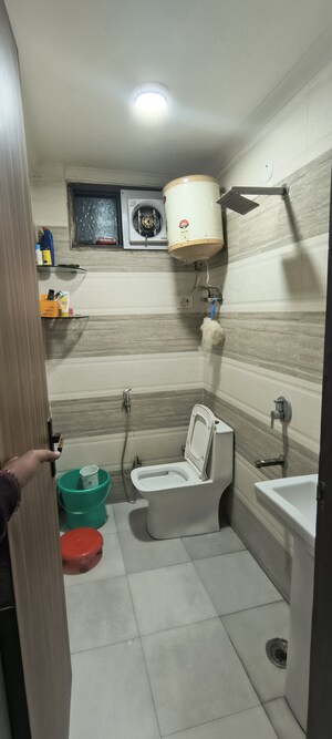 Bathroom in 3 BHK Builder Floor at Panchsheel Vihar – for Sale
