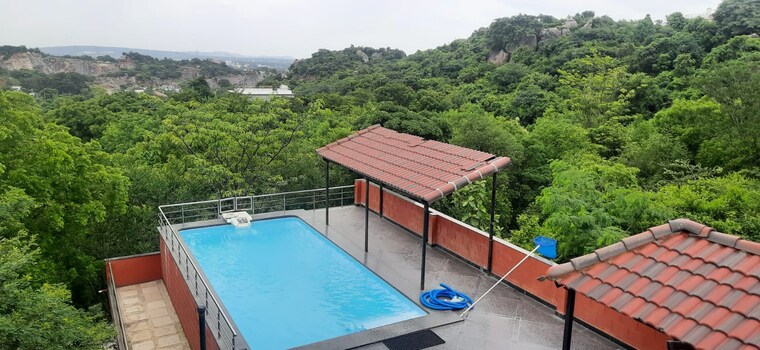 Swimming Pool, forest-ridge 5 Bedroom 3920 Sq.Ft. Villa In Shamirpet Hyderabad 9493454