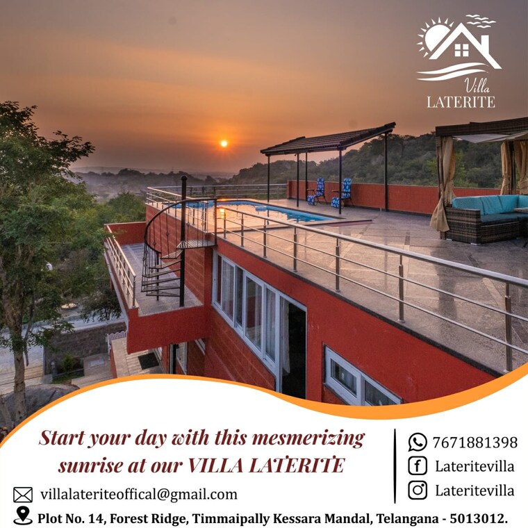 Exterior View, forest-ridge 5 Bedroom 3920 Sq.Ft. Villa In Shamirpet Hyderabad 9493454