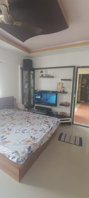 Living Room in 3 BHK Apartment at Kharadi – for Sale