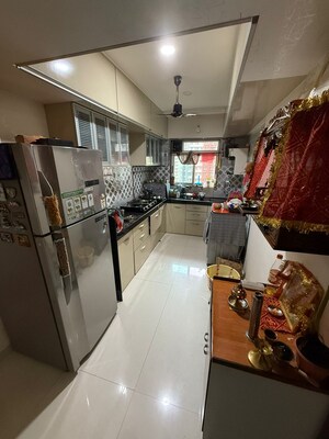Kitchen in 2 BHK Apartment at Shraddha Vertica, Vikhroli East – for Rent