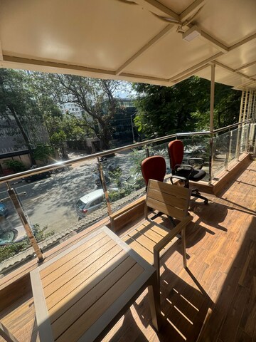 Balcony in 3 BHK Apartment at Mamata Apartments, Prabhadevi – for Rent