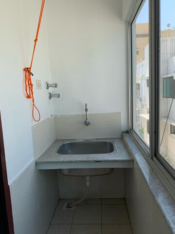 Bathroom in 3 BHK Apartment at Adyar – for Rent