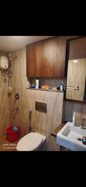 Kitchen in 2 BHK Apartment at Lodha Amara, Kolshet Road – for Rent