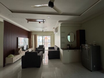 Living Room in 1 BHK Apartment at Kokapet – for Rent