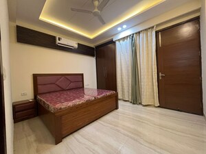 Bedroom in 3 BHK Builder Floor at Chattarpur – for Rent