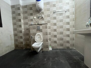 Bathroom in 3 BHK Builder Floor at Chattarpur – for Rent
