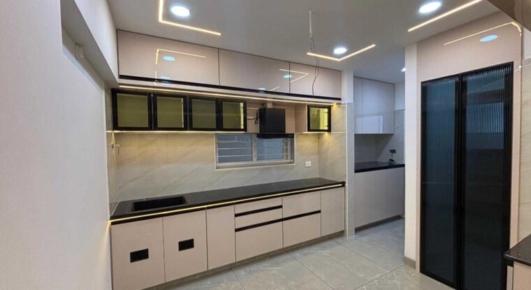 Kitchen, rajapushpa-provincia 3 Bedroom 2335 Sq.Ft. Apartment In Narsingi Hyderabad 9493615