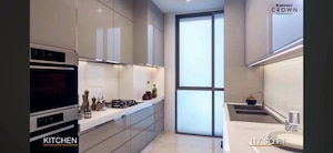 Kitchen in 4 BHK Apartment at Rustomjee Crown, Prabhadevi – for Sale