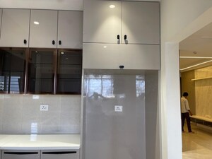 Kitchen in 3 BHK Apartment at Rajapushpa Provincia, Narsingi – for Rent