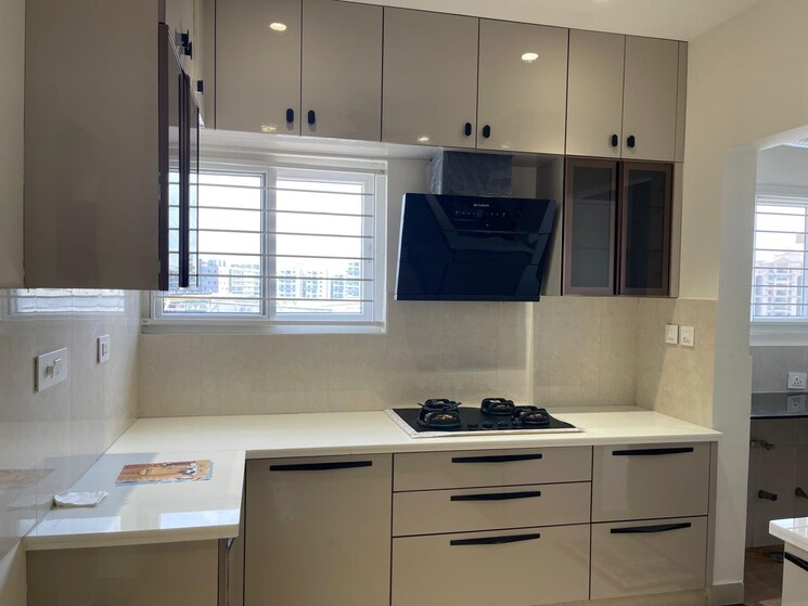 Kitchen, rajapushpa-provincia 3 Bedroom 1715 Sq.Ft. Apartment In Narsingi Hyderabad 9493667