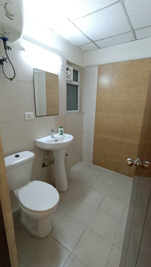 Bathroom in 2 BHK Apartment at Antriksh Golf View, Sector 78 – for Rent