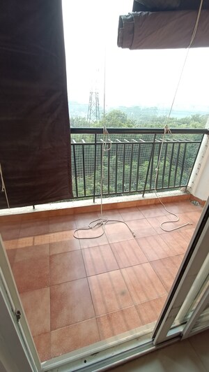 Balcony in 2 BHK Apartment at Antriksh Golf View, Sector 78 – for Rent