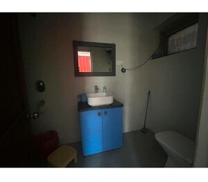 Bathroom in 3 BHK Builder Floor at Panchsheel Enclave – for Rent