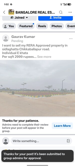  Plot For Sale in Chikkaballapur