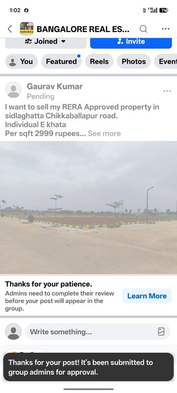  Plot For Sale in Chikkaballapur