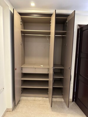 Staircase in 3 BHK Apartment at Gulmohar Park – for Sale