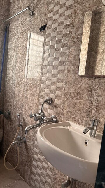 Bathroom in 1 RK Independent House at Chandan Nagar – for Rent