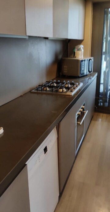 Kitchen in 4 BHK Apartment at Lodha World View, Worli – for Rent