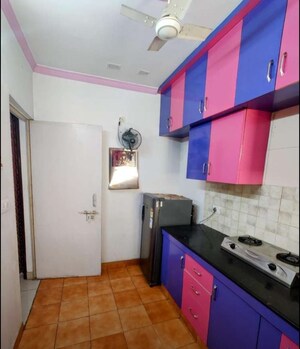 Kitchen in 2 BHK Apartment at Saraswati Apartments, Gomti Nagar – for Rent
