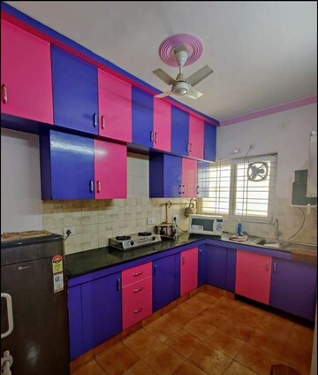 Kitchen in 2 BHK Apartment at Saraswati Apartments, Gomti Nagar – for Rent