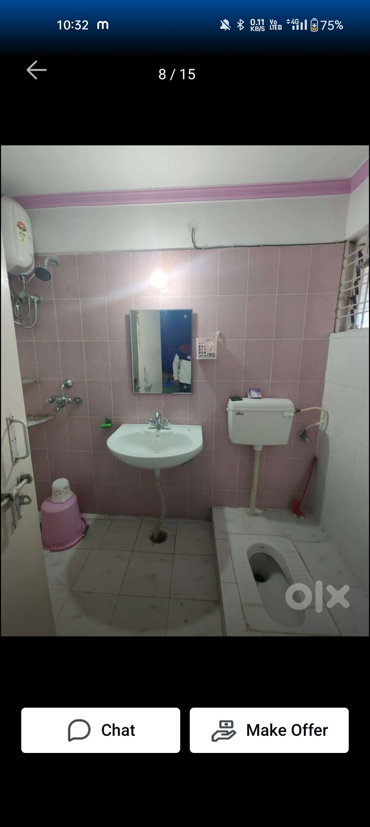 Bathroom, saraswati-apartments 2 Bedroom 1580 Sq.Ft. Apartment In Gomti Nagar Lucknow 9493890