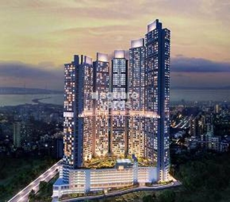 Exterior View, lnt-crescent-bay-t3 2 Bedroom 880 Sq.Ft. Apartment In Parel Mumbai 9493917