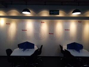 Team Area in  Office Space at Real Tech Park, Vashi Sector 30a – for Rent