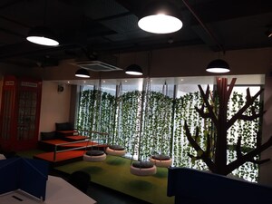 Team Area in  Office Space at Real Tech Park, Vashi Sector 30a – for Rent