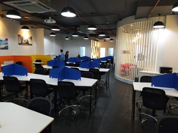 Team Area in  Office Space at Real Tech Park, Vashi Sector 30a – for Rent