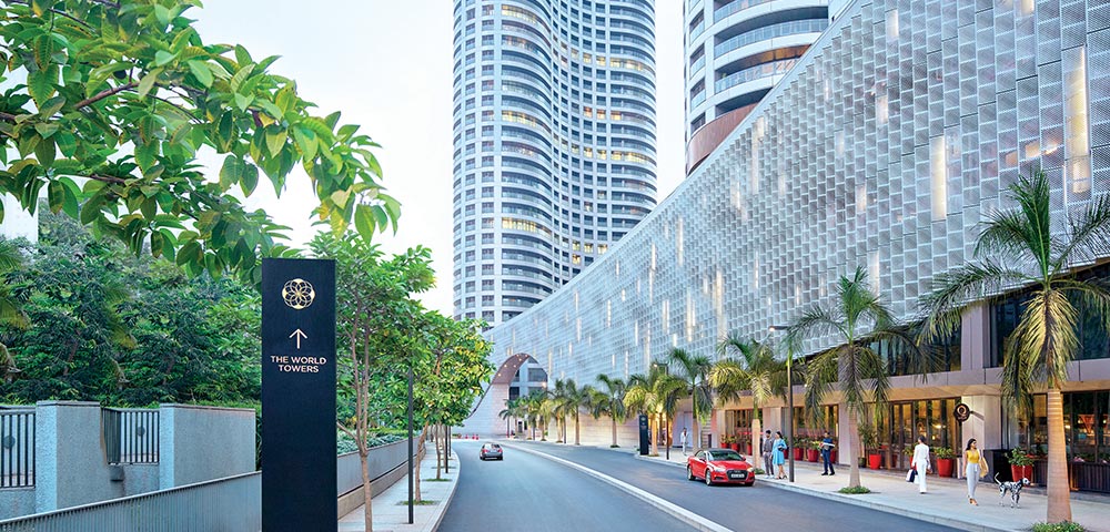 4 BHK + Servant Room 2712 Sq.Ft. Apartment in Lodha The World Towers World One Tier 2