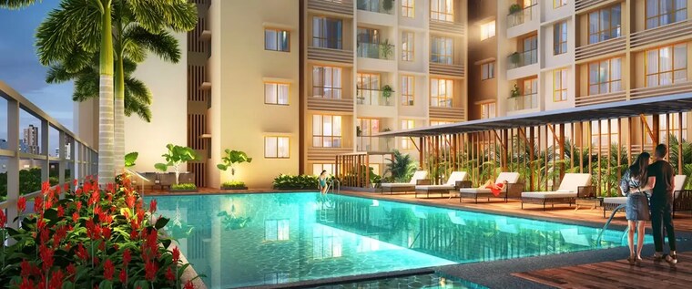 Swimming Pool, lodha-mahalaxmi-bellevue 4 Bedroom 1960 Sq.Ft. Apartment In Mahalaxmi Mumbai 9494152