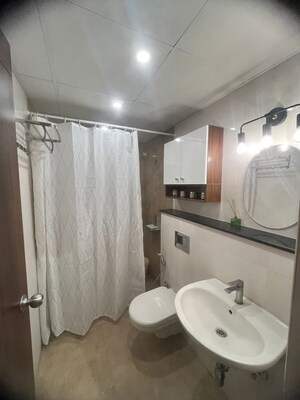 Bathroom in 1 BHK Apartment at Sterling Chs Vasai, Vasai West – for Rent